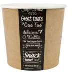 Bucket 130oz (3500ml) + Deksels Snack Time
