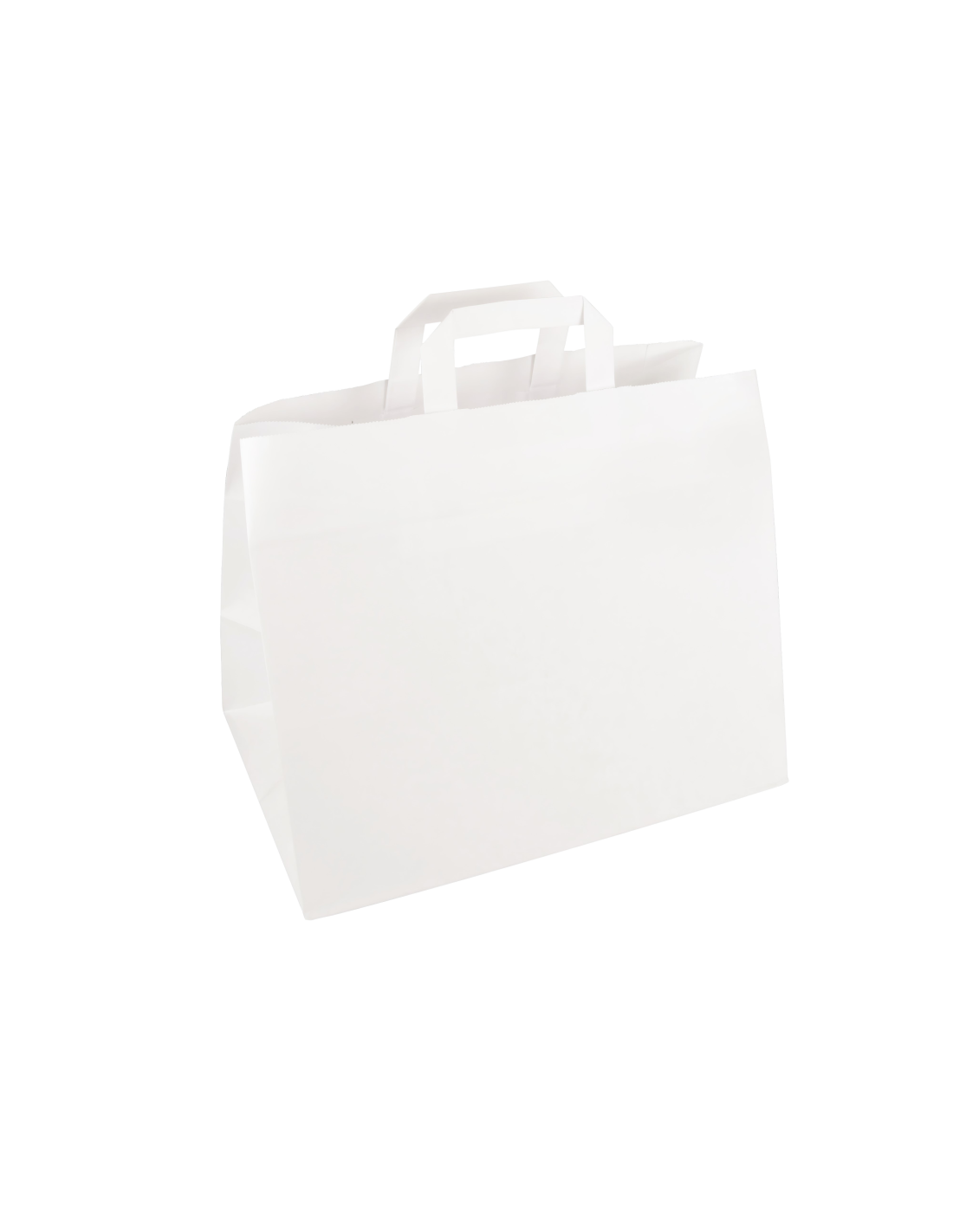 papieren-draagtas-wit-groot-32x16x27cm-1.png Papieren Draagtas - Wit - Groot - 32x16x27cm - Afbeelding 1
