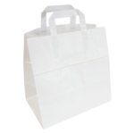 Papieren Draagtas - Wit - Middel - 26x17x26cm