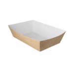 Snackbakjes A50 - Karton - Bruin/Wit