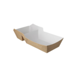 Snackbakjes A7+1 (A23) - Karton - Bruin/Wit